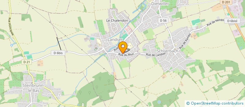 localisation de l'entreprise MONSIEUR CLAUDE ZAEPFFEL  LANDSER