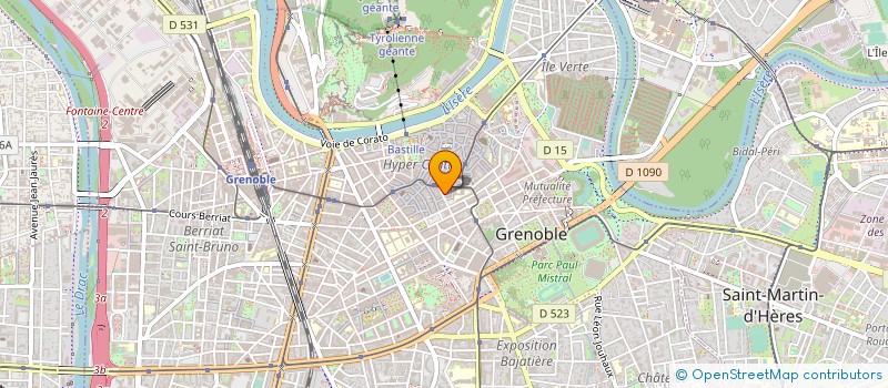 localisation de l'entreprise MONSIEUR CLAUDE ZEITOUN à GRENOBLE