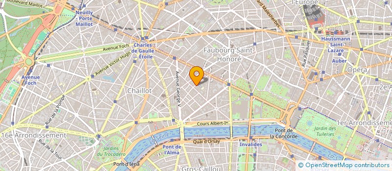 localisation de l'entreprise MONSIEUR CLAUDE ZIDI  PARIS