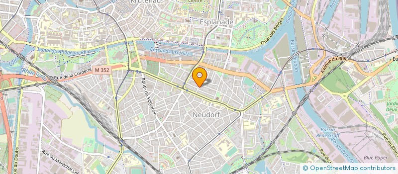 localisation de l'entreprise MONSIEUR CLAUDE ZILL  STRASBOURG