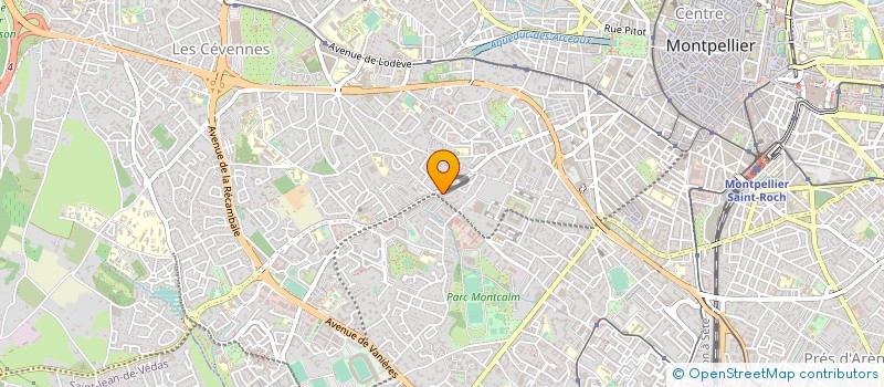 localisation de l'entreprise MONSIEUR CLAUDEL MOMBOULI NKOU à MONTPELLIER