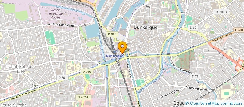 localisation de l'entreprise MONSIEUR CLAUDIAN WILLAERT à DUNKERQUE