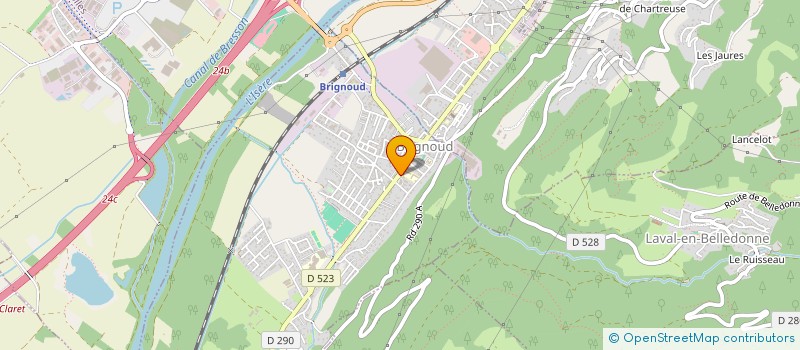 localisation de l'entreprise MONSIEUR CLAUDINE ALLIZOND à VILLARD-BONNOT