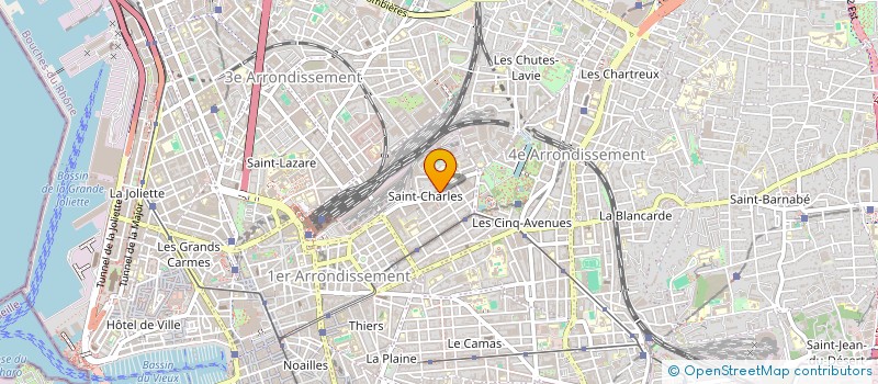 localisation de l'entreprise MONSIEUR CLAUDINE RAYMOND à MARSEILLE