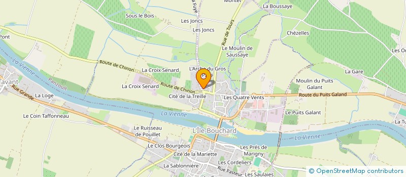 localisation de l'entreprise MONSIEUR CLAUDINO DOS SANTOS GONCALVES  L'ILE-BOUCHARD