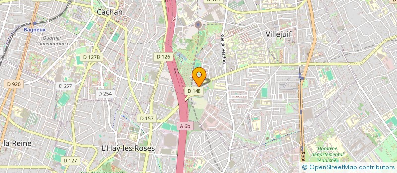 localisation de l'entreprise MONSIEUR CLAUDIO ANTUNES  VILLEJUIF