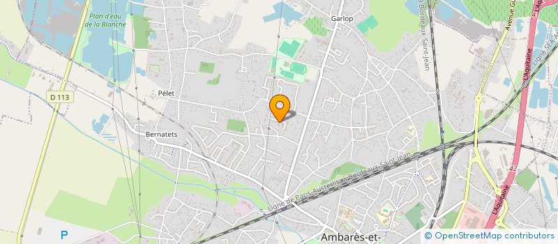 localisation de l'entreprise MONSIEUR CLAUDIO ANTUNES E BRITO  AMBARES-ET-LAGRAVE