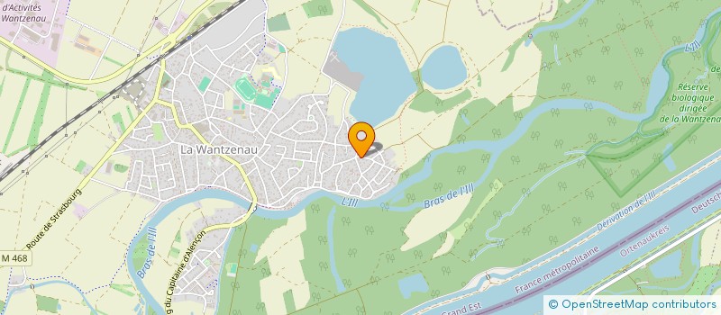 localisation de l'entreprise MONSIEUR CLAUDIO ASARO  LA WANTZENAU
