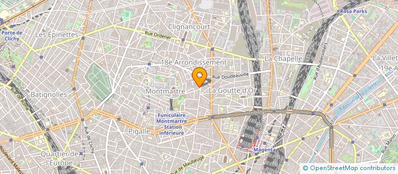 localisation de l'entreprise MONSIEUR CLAUDIO BELLINI  PARIS