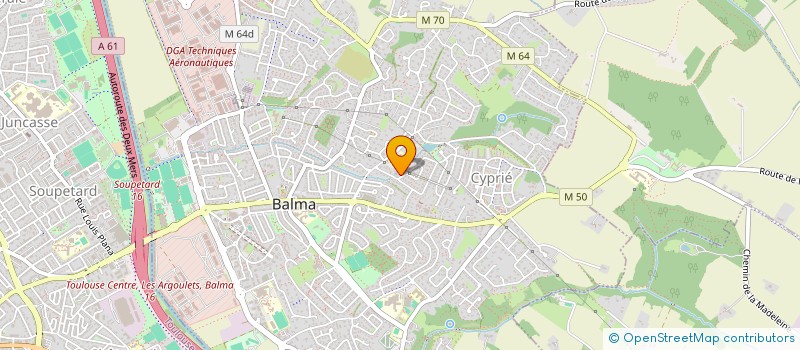 localisation de l'entreprise MONSIEUR CLAUDIO BOCCALETTI à BALMA