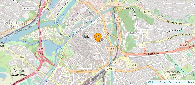 localisation de l'entreprise MONSIEUR CLAUDIO CARLONE à METZ