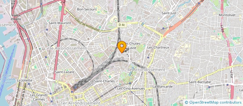 localisation de l'entreprise MONSIEUR CLAUDIO CERESATTO à MARSEILLE