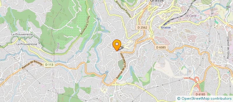 localisation de l'entreprise MONSIEUR CLAUDIO CORRAO à GRASSE