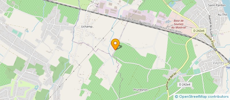 localisation de l'entreprise MONSIEUR CLAUDIO COSTA AZEVEDO  IZON