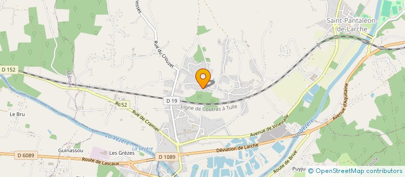 localisation de l'entreprise MONSIEUR CLAUDIO DA SILVA AFONSO  SAINT-PANTALEON-DE-LARCHE