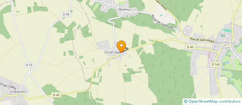 localisation de l'entreprise MONSIEUR CLAUDIO DE SOUZA  MARCILLY-SUR-EURE