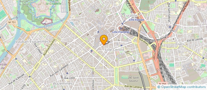 localisation de l'entreprise MONSIEUR CLAUDIO DELL'OLIO  LILLE