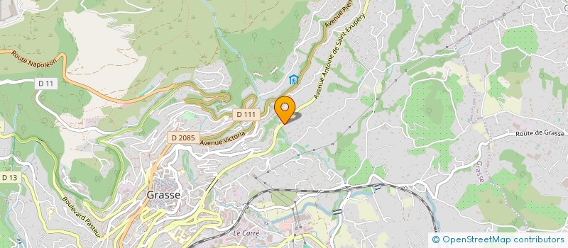 localisation de l'entreprise MONSIEUR CLAUDIO DI BERARDINO à GRASSE