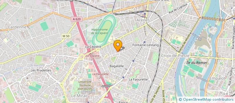 localisation de l'entreprise MONSIEUR CLAUDIO FEROCCINO  TOULOUSE