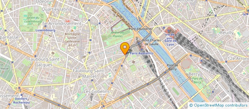 localisation de l'entreprise MONSIEUR CLAUDIO GIORDANO  PARIS