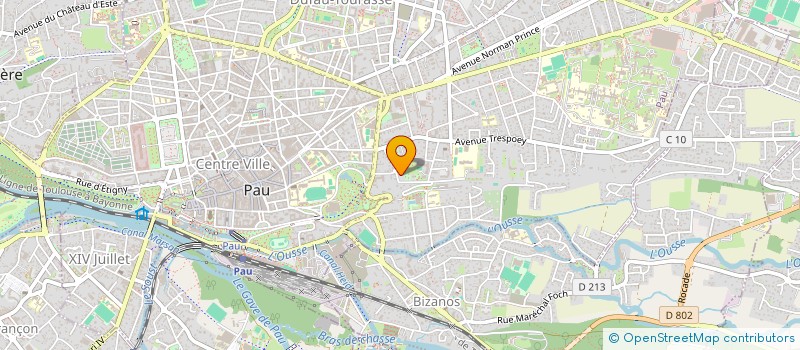 localisation de l'entreprise MONSIEUR CLAUDIO LOHRER à PAU