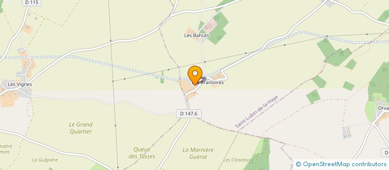 localisation de l'entreprise MONSIEUR CLAUDIO MACEDO DE OLIVEIRA à SAINT-LUBIN-DE-LA-HAYE