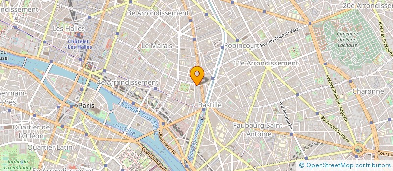 localisation de l'entreprise MONSIEUR CLAUDIO MANCINI à PARIS