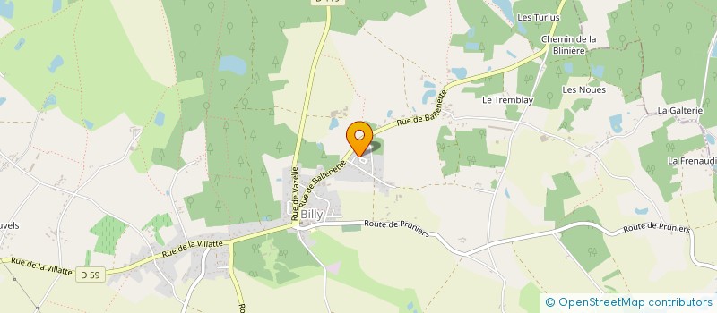 localisation de l'entreprise MONSIEUR CLAUDIO MATEUS DE OLIVEIRA  BILLY