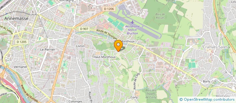 localisation de l'entreprise MONSIEUR CLAUDIO PINTO  VETRAZ-MONTHOUX