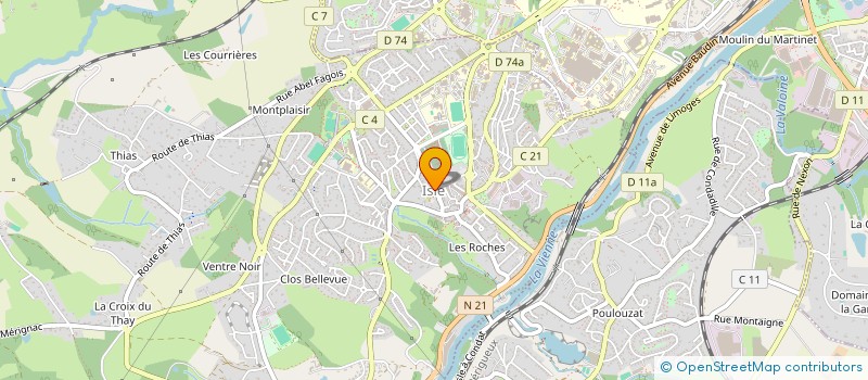 localisation de l'entreprise MONSIEUR CLAUDIO RENARD  ISLE