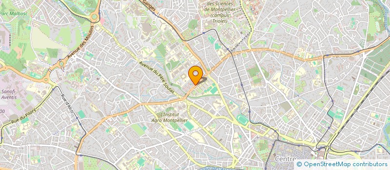 localisation de l'entreprise MONSIEUR CLAUDIO SARACINO à MONTPELLIER