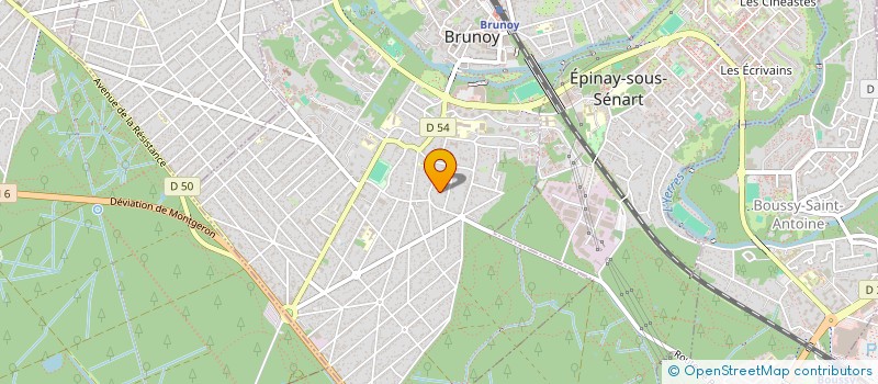 localisation de l'entreprise MONSIEUR CLAUDIO SOLE  BRUNOY