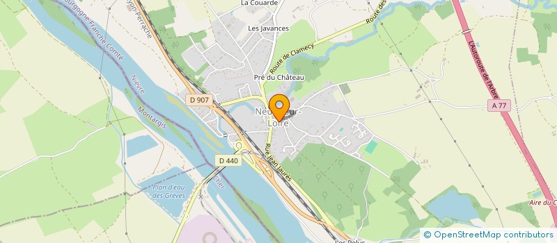 localisation de l'entreprise MONSIEUR CLAUDIU ADAM à NEUVY-SUR-LOIRE