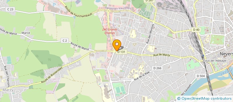 localisation de l'entreprise MONSIEUR CLAUDIU BALTOI à NEVERS
