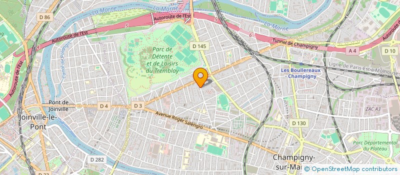 localisation de l'entreprise MONSIEUR CLAUDIU BOZGAN à CHAMPIGNY-SUR-MARNE