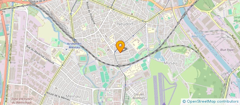localisation de l'entreprise MONSIEUR CLAUDIU COSTEL CUVINU à STRASBOURG