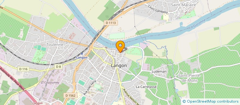 localisation de l'entreprise MONSIEUR CLAUDIU-CRISTINEL TIUGA à LANGON