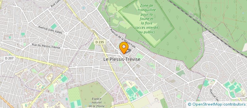 localisation de l'entreprise MONSIEUR CLAUDIU FLORESCU à LE PLESSIS-TREVISE