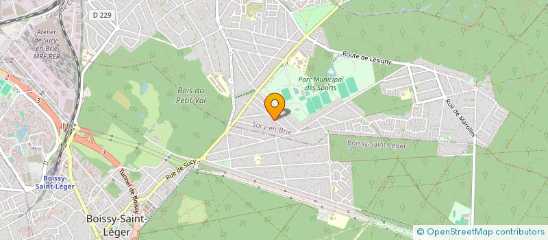 localisation de l'entreprise MONSIEUR CLAUDIU FURCA  SUCY-EN-BRIE