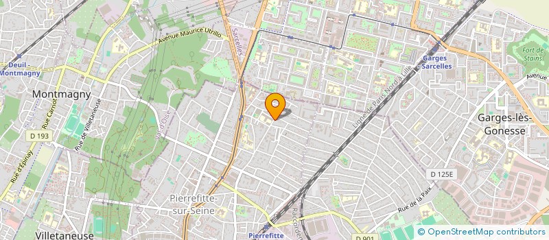 localisation de l'entreprise MONSIEUR CLAUDIU GASCA à PIERREFITTE-SUR-SEINE