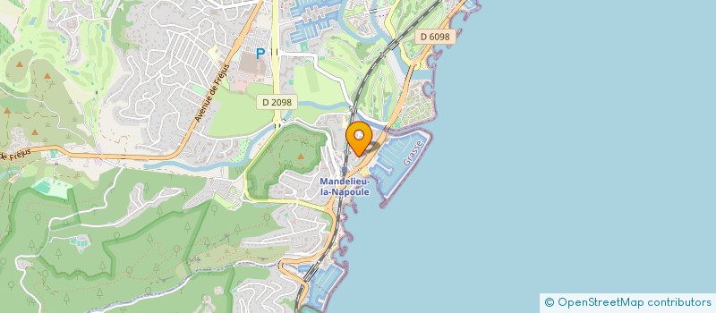 localisation de l'entreprise MONSIEUR CLAUDIU GHITEANU  MANDELIEU-LA-NAPOULE