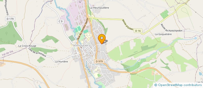 localisation de l'entreprise MONSIEUR CLAUDIU MARTES à VIMOUTIERS
