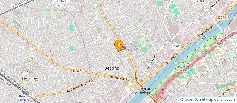 localisation de l'entreprise MONSIEUR CLAUDIU-PETRICA ULICI  BEZONS