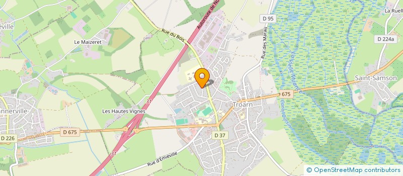 localisation de l'entreprise MONSIEUR CLAUDIU-ROBIN DRAGHICI  TROARN