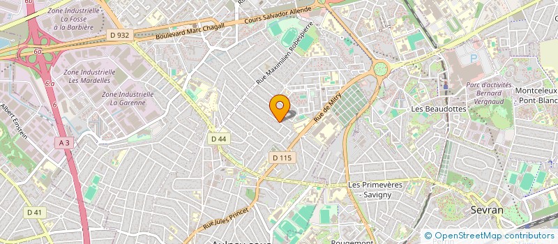 localisation de l'entreprise MONSIEUR CLAUDIU SELEVESCHI à AULNAY-SOUS-BOIS