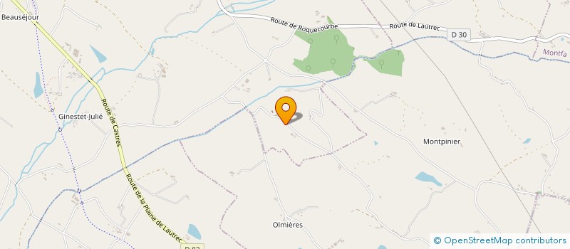 localisation de l'entreprise MONSIEUR CLAUDIU STOICOCI  MONTPINIER