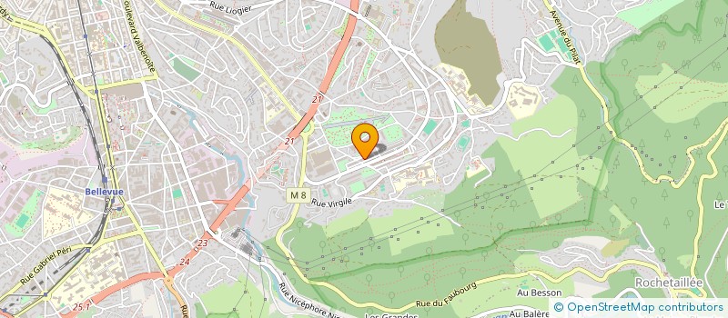 localisation de l'entreprise MONSIEUR CLAUDIU VICTOR COVACI  SAINT-ETIENNE