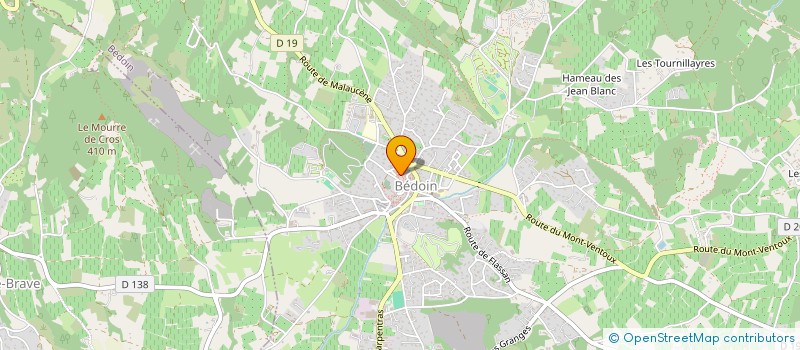 localisation de l'entreprise MONSIEUR CLAUDIUS FURTWAENGLER  BEDOIN