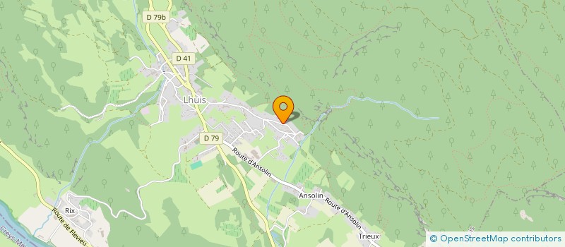 localisation de l'entreprise MONSIEUR CLAUDIUS PERRET  MARCHAMP