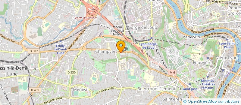 localisation de l'entreprise MONSIEUR CLAUDIUS ROUSSET  LYON